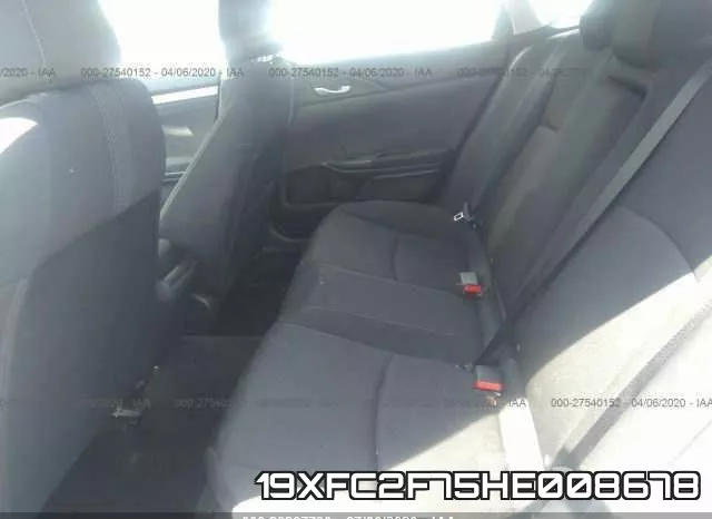 19XFC2F75HE008678 фото 9