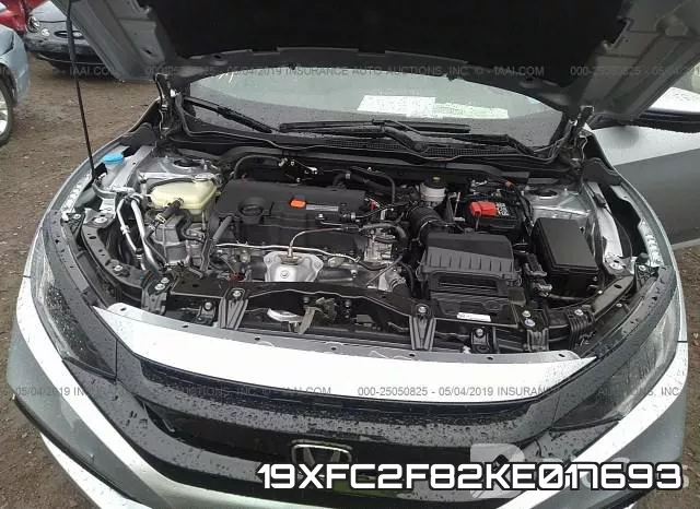 19XFC2F82KE017693 фото 2