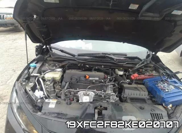 19XFC2F82KE020707 фото 2