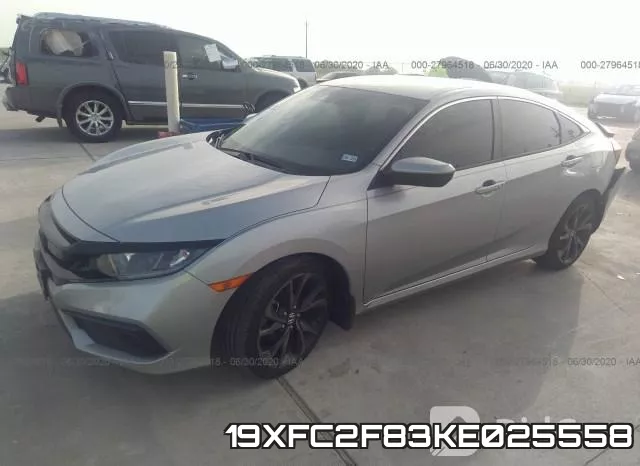 19XFC2F83KE025558 фото 3