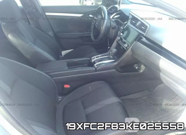 19XFC2F83KE025558 фото 6