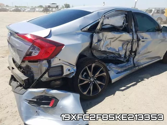 19XFC2F85KE213353 фото 10