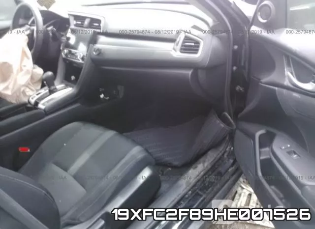 19XFC2F89HE007526 фото 6