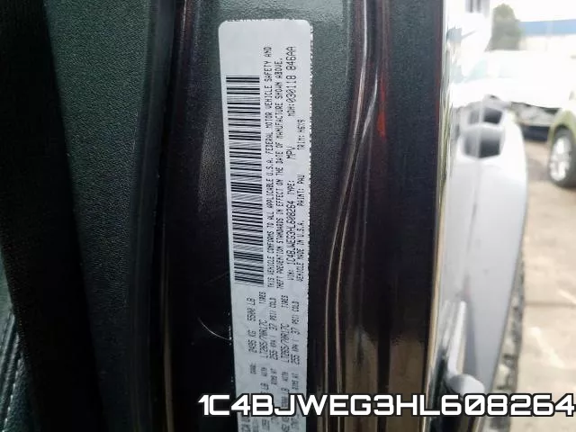 1C4BJWEG3HL608264 фото 2