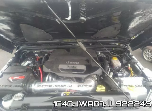 1C4GJWAG7JL922243 фото 2