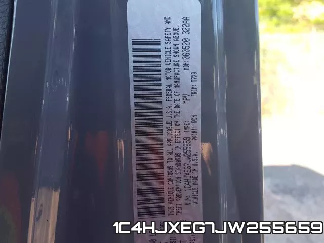 1C4HJXEG7JW255659 фото 2
