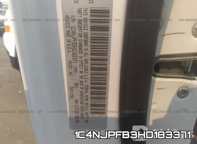 1C4NJPFB3HD183371 фото 10