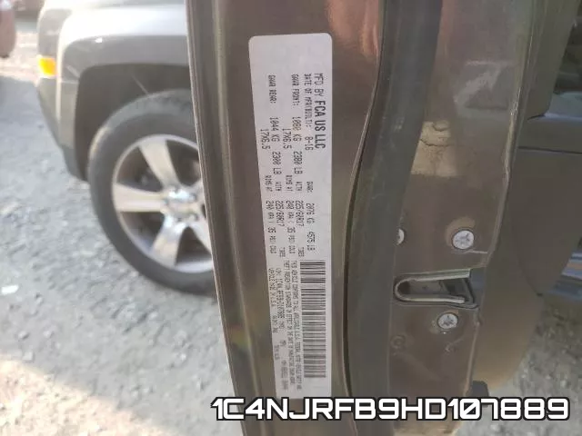 1C4NJRFB9HD107889 фото 2