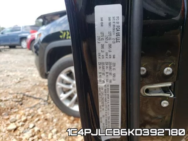1C4PJLCB6KD392780 фото 2