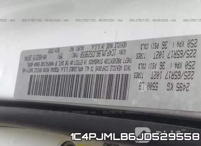 1C4PJMLB6JD529558 фото 10