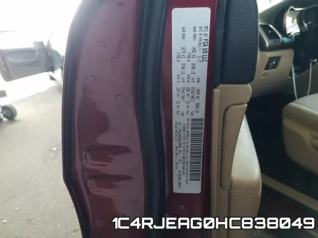 1C4RJEAG0HC838049 фото 2