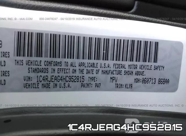 1C4RJEAG4HC952815 фото 10