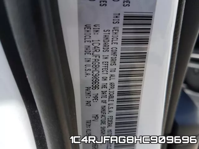 1C4RJFAG8HC909696 фото 2