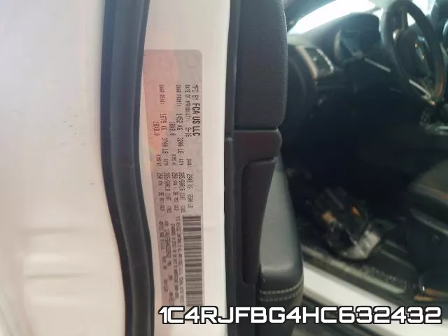 1C4RJFBG4HC632432 фото 2