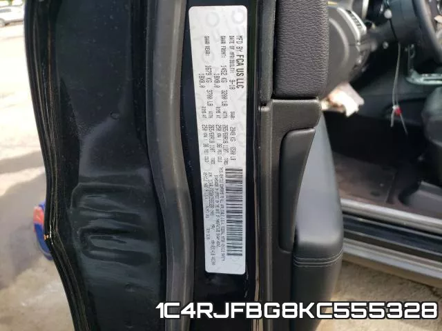1C4RJFBG8KC555328 фото 2