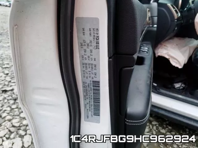 1C4RJFBG9HC962924 фото 2