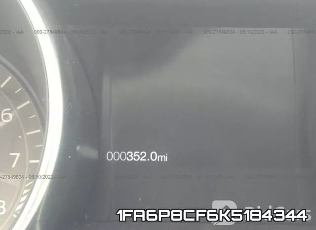 1FA6P8CF6K5184344 фото 8