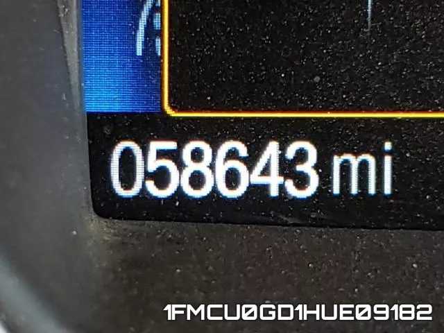 1FMCU0GD1HUE09182 фото 9