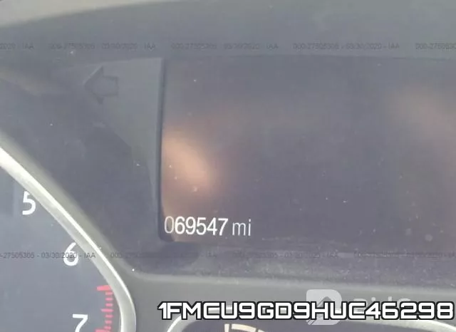 1FMCU9GD9HUC46298 фото 8