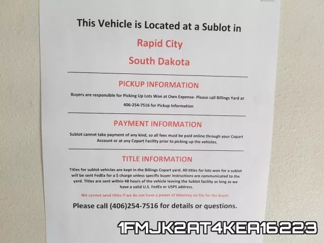 1FMJK2AT4KEA16223 фото 10
