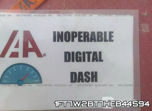 1FT7W2BT7HEB44594 фото 8