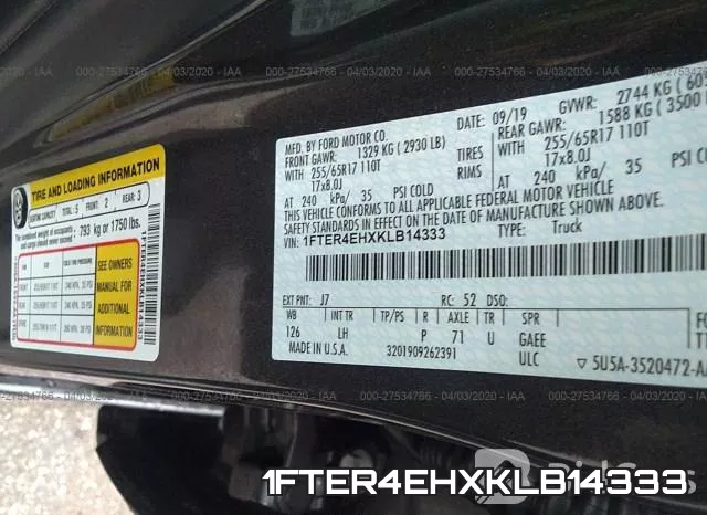 1FTER4EHXKLB14333 фото 10