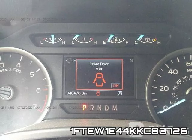 1FTEW1E44KKC83726 фото 8