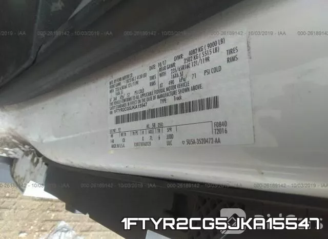 1FTYR2CG5JKA15547 фото 10