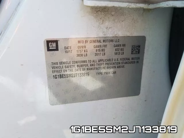 1G1BE5SM2J7133819 фото 2