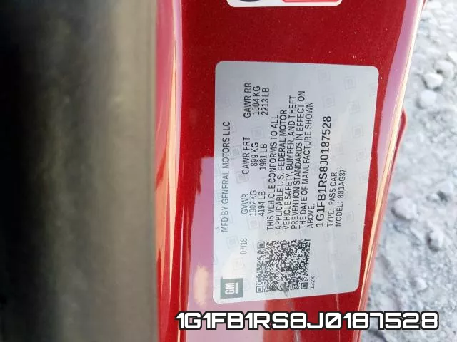 1G1FB1RS8J0187528 фото 2