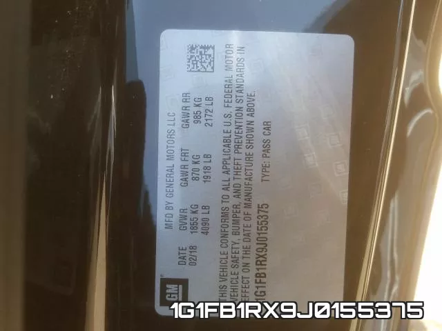 1G1FB1RX9J0155375 фото 2