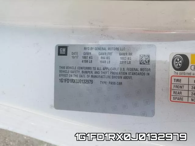 1G1FD1RX0J0132979 фото 2