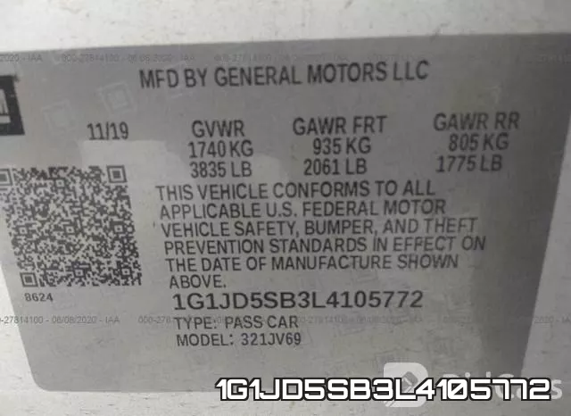 1G1JD5SB3L4105772 фото 10