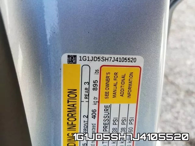 1G1JD5SH7J4105520 фото 2