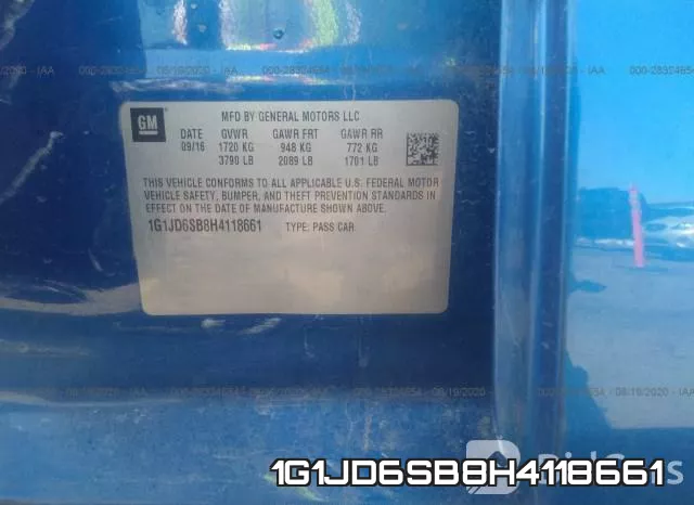 1G1JD6SB8H4118661 фото 10