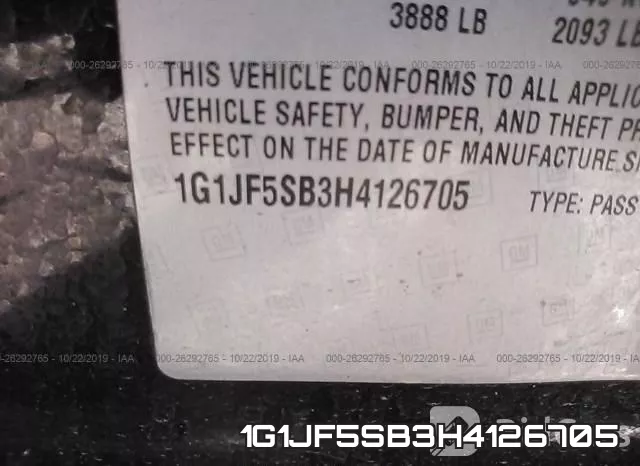 1G1JF5SB3H4126705 фото 10