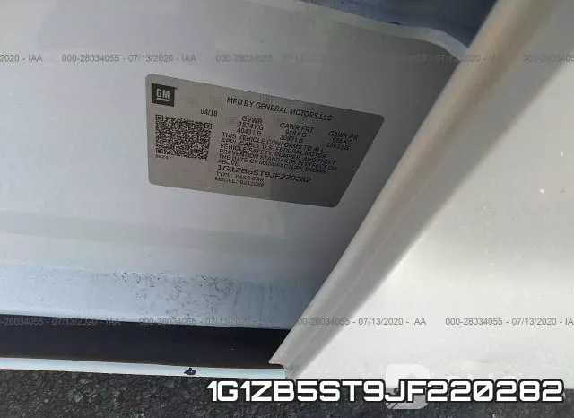 1G1ZB5ST9JF220282 фото 10