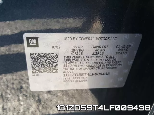 1G1ZD5ST4LF009438 фото 2