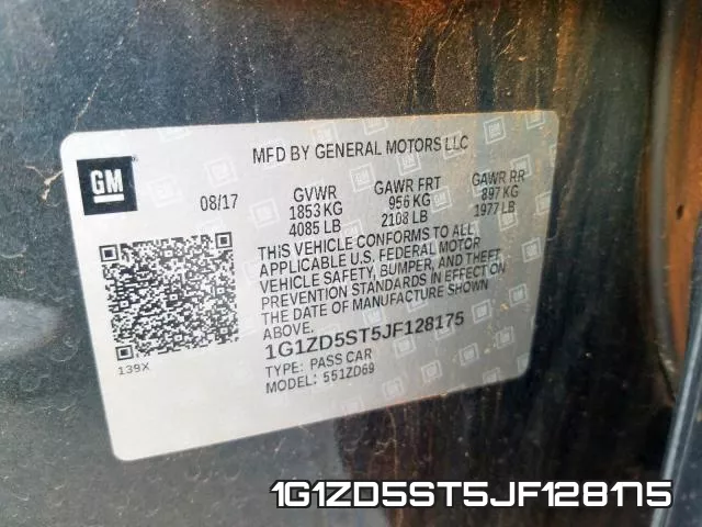 1G1ZD5ST5JF128175 фото 2