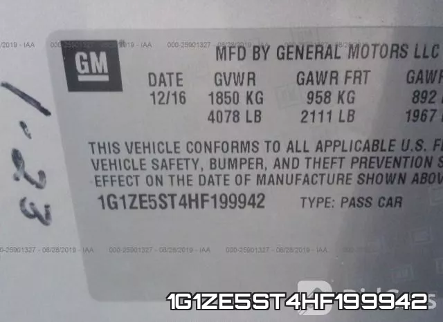 1G1ZE5ST4HF199942 фото 10