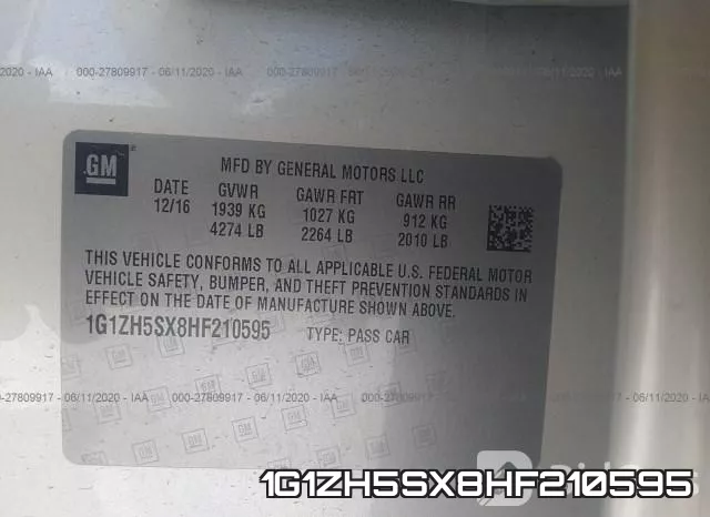 1G1ZH5SX8HF210595 фото 10