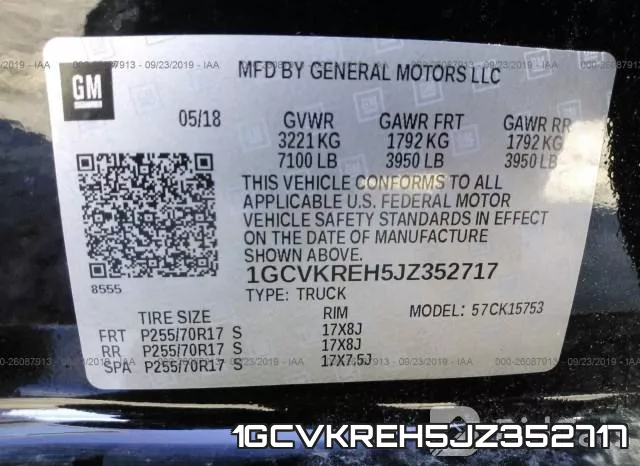 1GCVKREH5JZ352717 фото 10