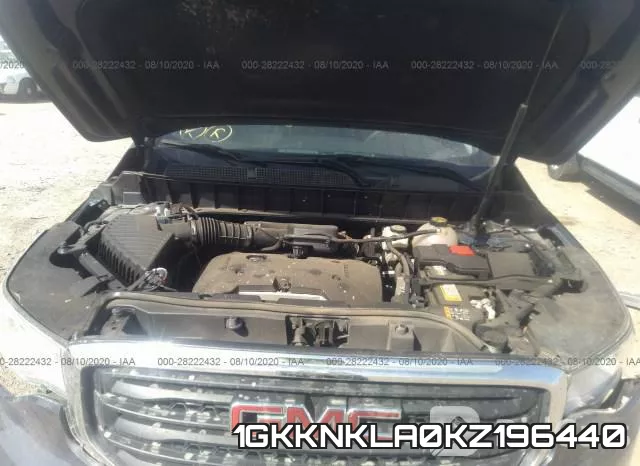 1GKKNKLA0KZ196440 фото 2