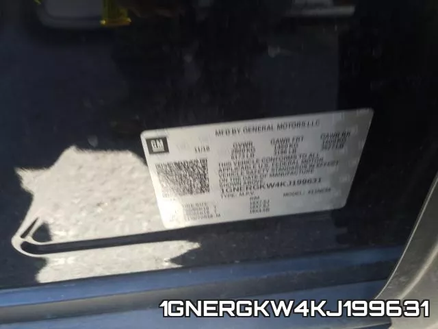 1GNERGKW4KJ199631 фото 2