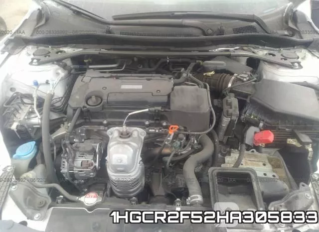 1HGCR2F52HA305833 фото 2