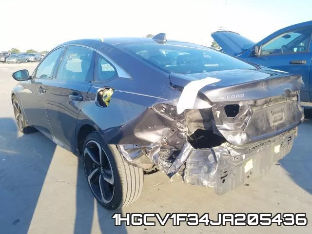 1HGCV1F34JA205436 фото 4