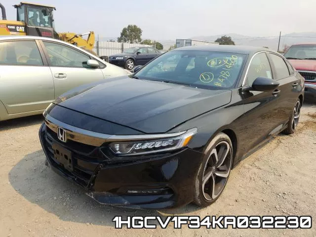1HGCV1F34KA032230 фото 3