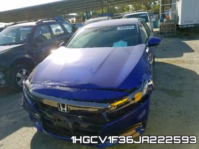 1HGCV1F36JA222593 фото 10