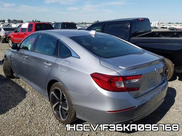 1HGCV1F36KA096768 фото 4