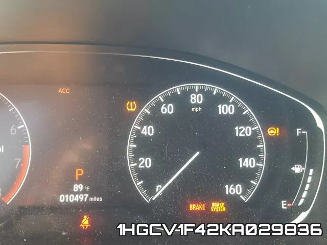 1HGCV1F42KA029836 фото 9